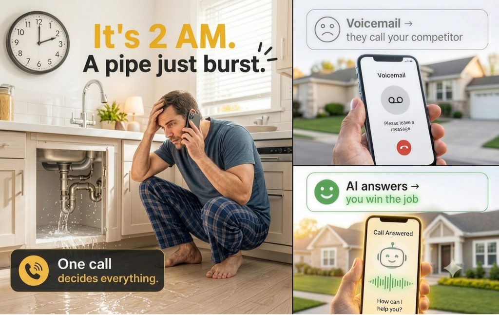 The 2 AM Problem Every Plumber Knows