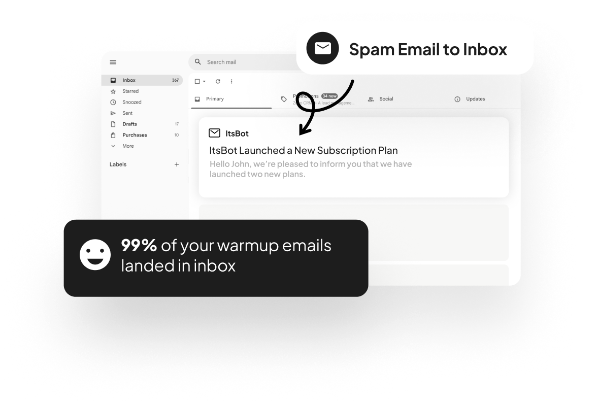 ItsBot Inbox Warm-Up AI Agent