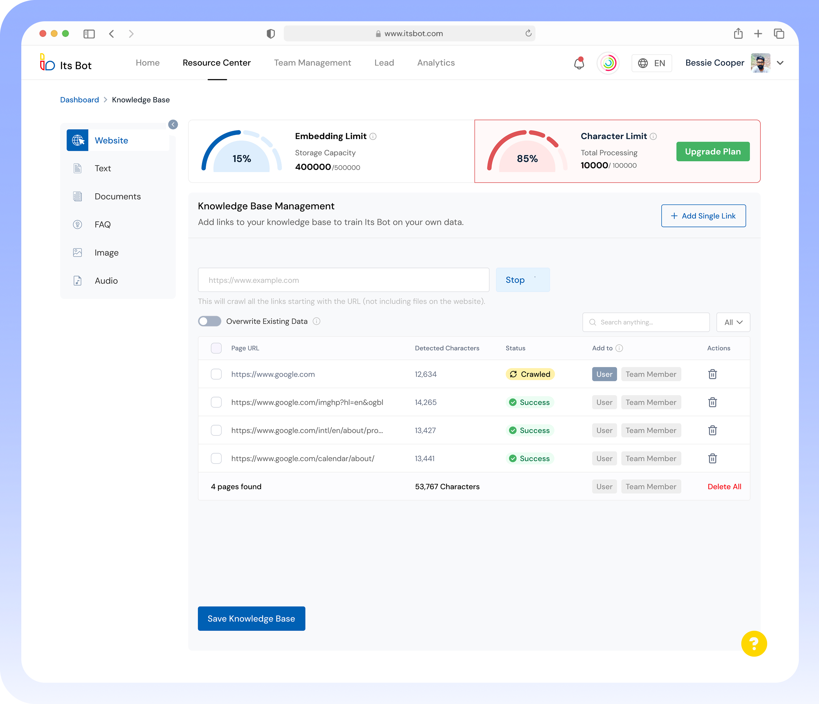 dashboard